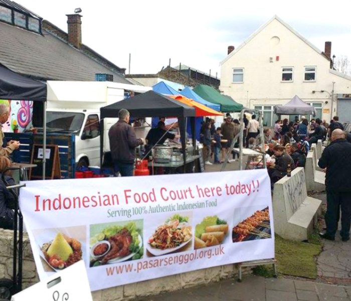 Our very 1st successful Indonesian Food Court in London – April 2015