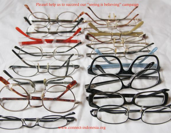 22 pairs of reading glasses for our weavers in Timor, this month, September 2014