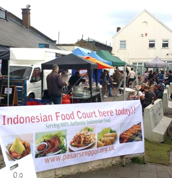 Our very 1st successful Indonesian Food Court in London – April 2015